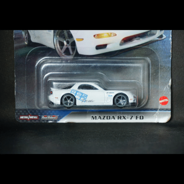 Mazda RX-7 FD – Hot Wheels Premium Fast & Furious (1:64, White) - Image 3