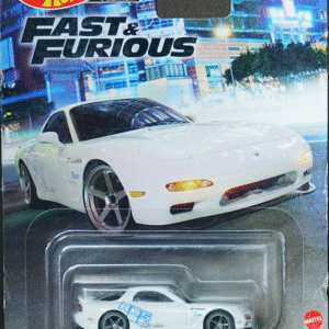 Mazda RX-7 FD – Hot Wheels Premium Fast & Furious (1:64, White)