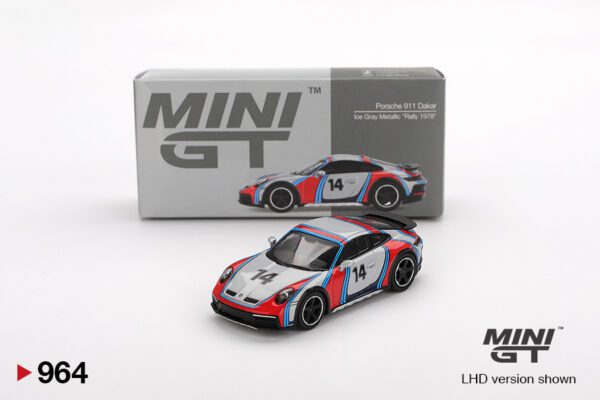 Porsche 911 Dakar Ice Grey Metallic "Rally 1978"