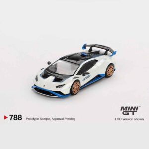 Mini GT 788 – Lamborghini Huracán STO (Bianco Asopo) – 1:64
