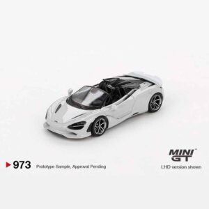 Mini GT 973 – McLaren 750S Spider (Cirrus Grey) – 1:64