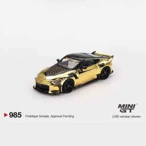 Mini GT 985 – Nissan Z VeilSide FFZ400 (Gold Chrome) – 1:64