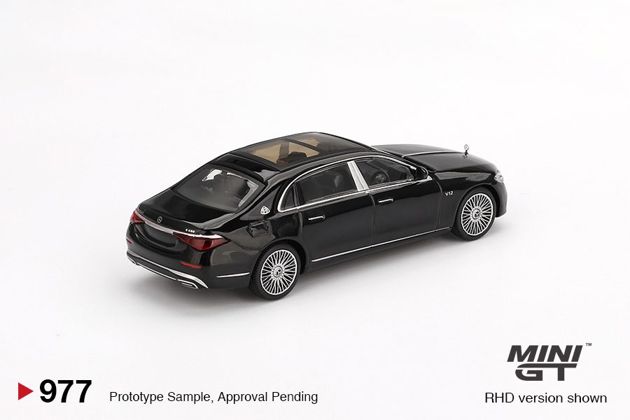 Mini GT 977 – Mercedes-Maybach S 680 (Black) – 1:64 - Image 2