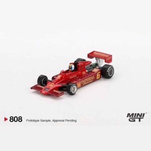 Mini GT 808 – Lotus 78 #6 Gunnar Nilsson – 1977 Japanese GP (1:64)