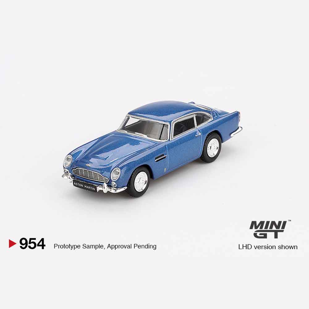 Mini GT 954 – Aston Martin DB5 Sierra Blue (1:64)