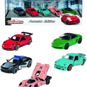 Majorette Porsche Edition 5 Piece Gift Pack