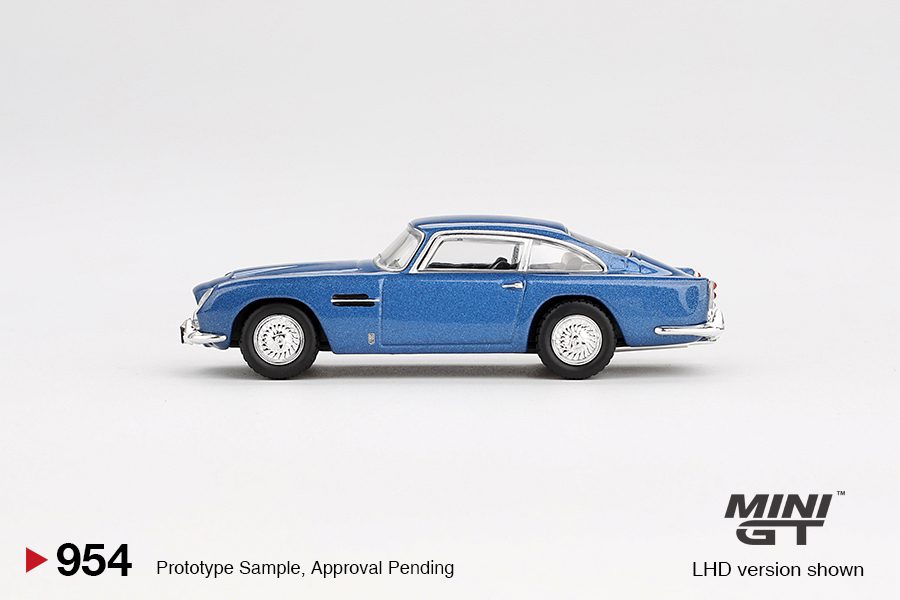 Mini GT 954 – Aston Martin DB5 Sierra Blue (1:64) - Image 3