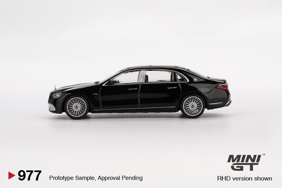 Mini GT 977 – Mercedes-Maybach S 680 (Black) – 1:64 - Image 3