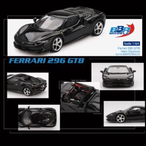 BBR Ferrari 296 GTB Nero Daytona