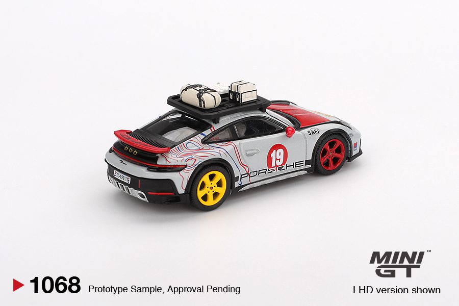 Mini GT 1068 – Porsche 911 Dakar “Uncle Rally” (1:64, Boxed Version)