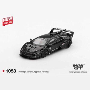Mini GT 1053 Lamborghini LB-Silhouette Murcielago GT Evo Black