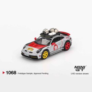 Mini GT 1068 – Porsche 911 Dakar “Uncle Rally” (1:64, Boxed Version)
