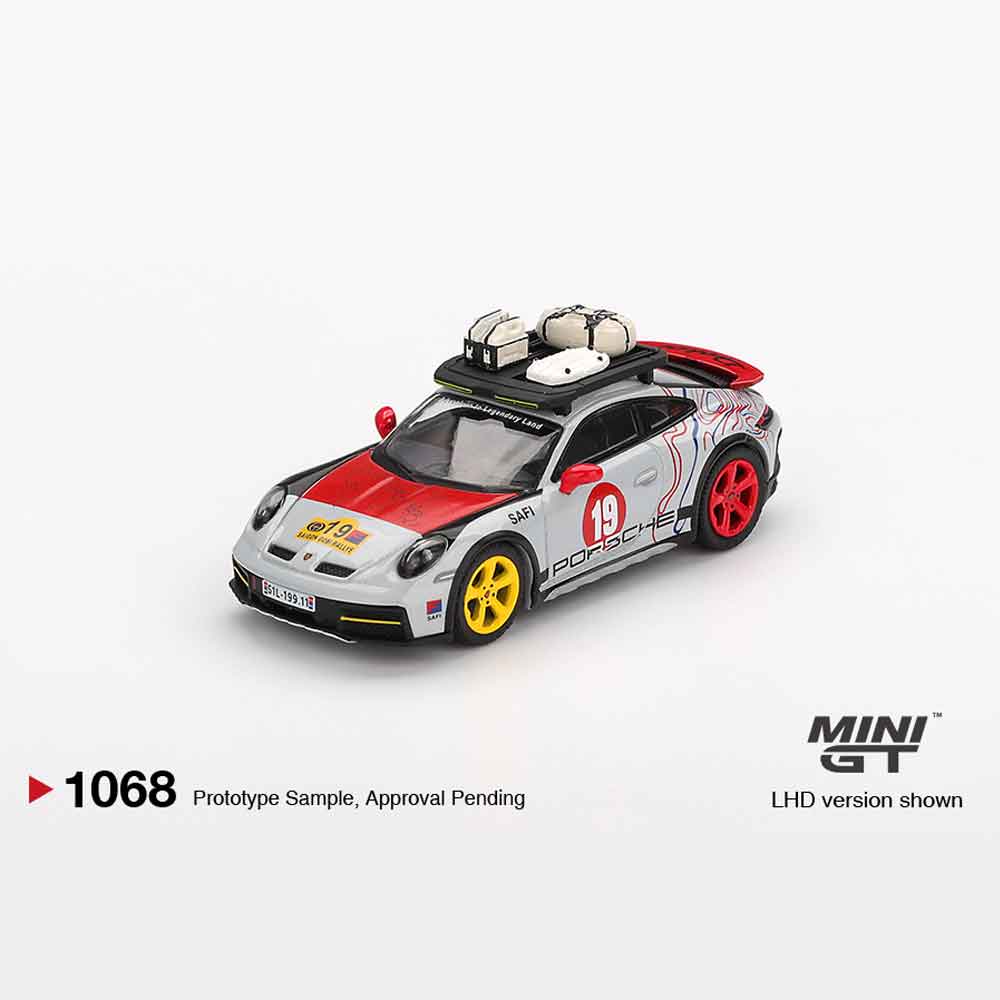 Mini GT 1068 – Porsche 911 Dakar “Uncle Rally” (1:64, Boxed Version)