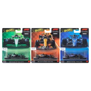 Hot Wheels Formula 1 Series 2 – Car Culture Premium Set of 3