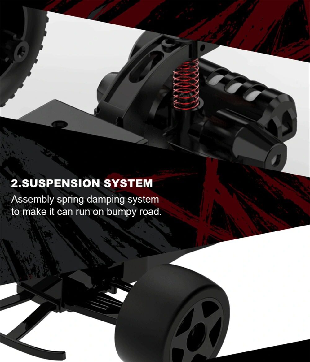 XRacer 24 – 1:24 RWD Drift RC Car with Gyro, Full Proportional Control, LED Ready - Image 5