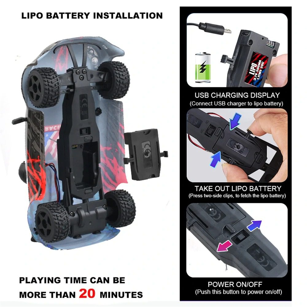 XRacer 24 1:24 RWD Drift