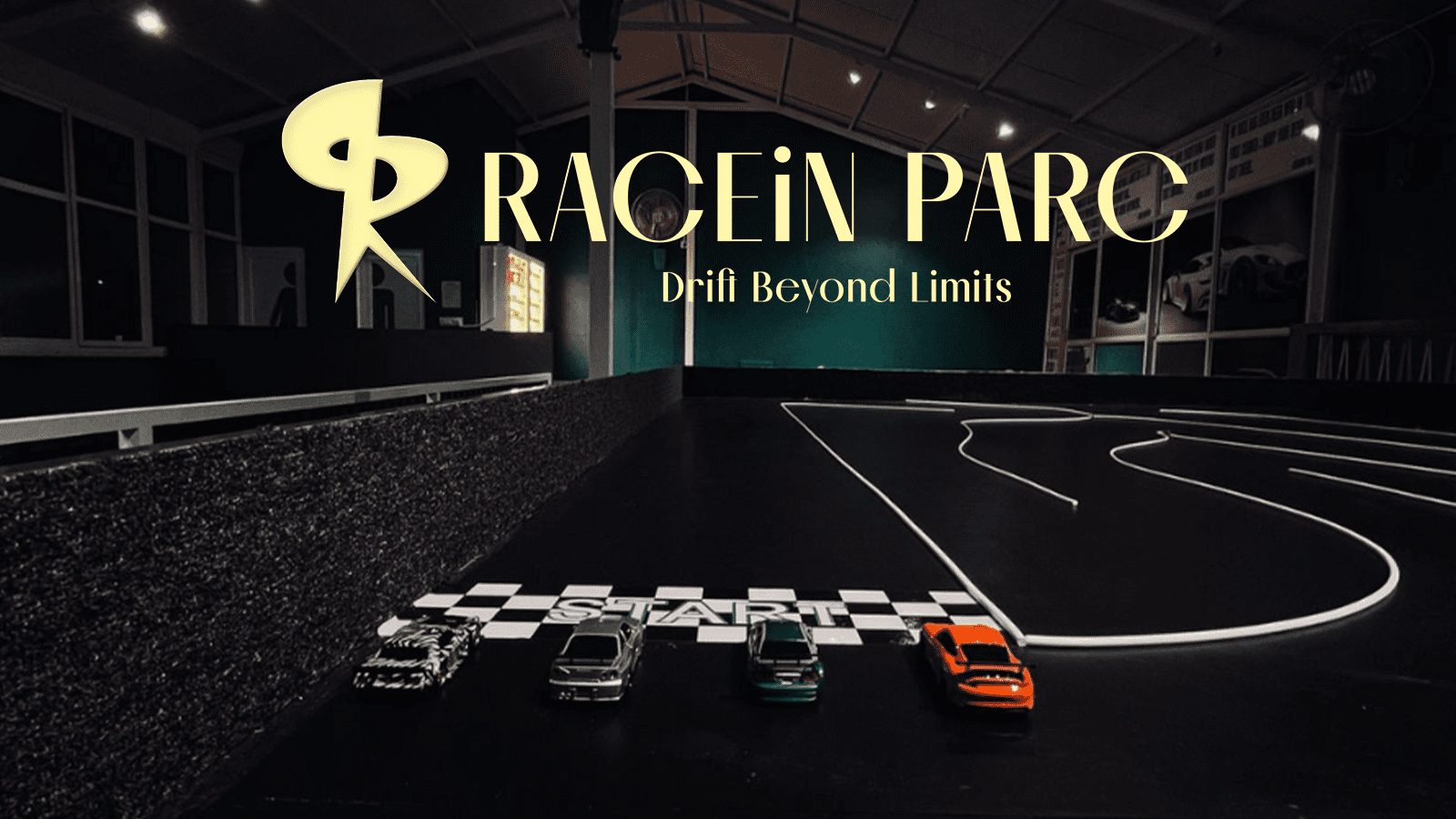 Indoor RC racing arena at RACEiN PARC in Jayanagar, Bengaluru