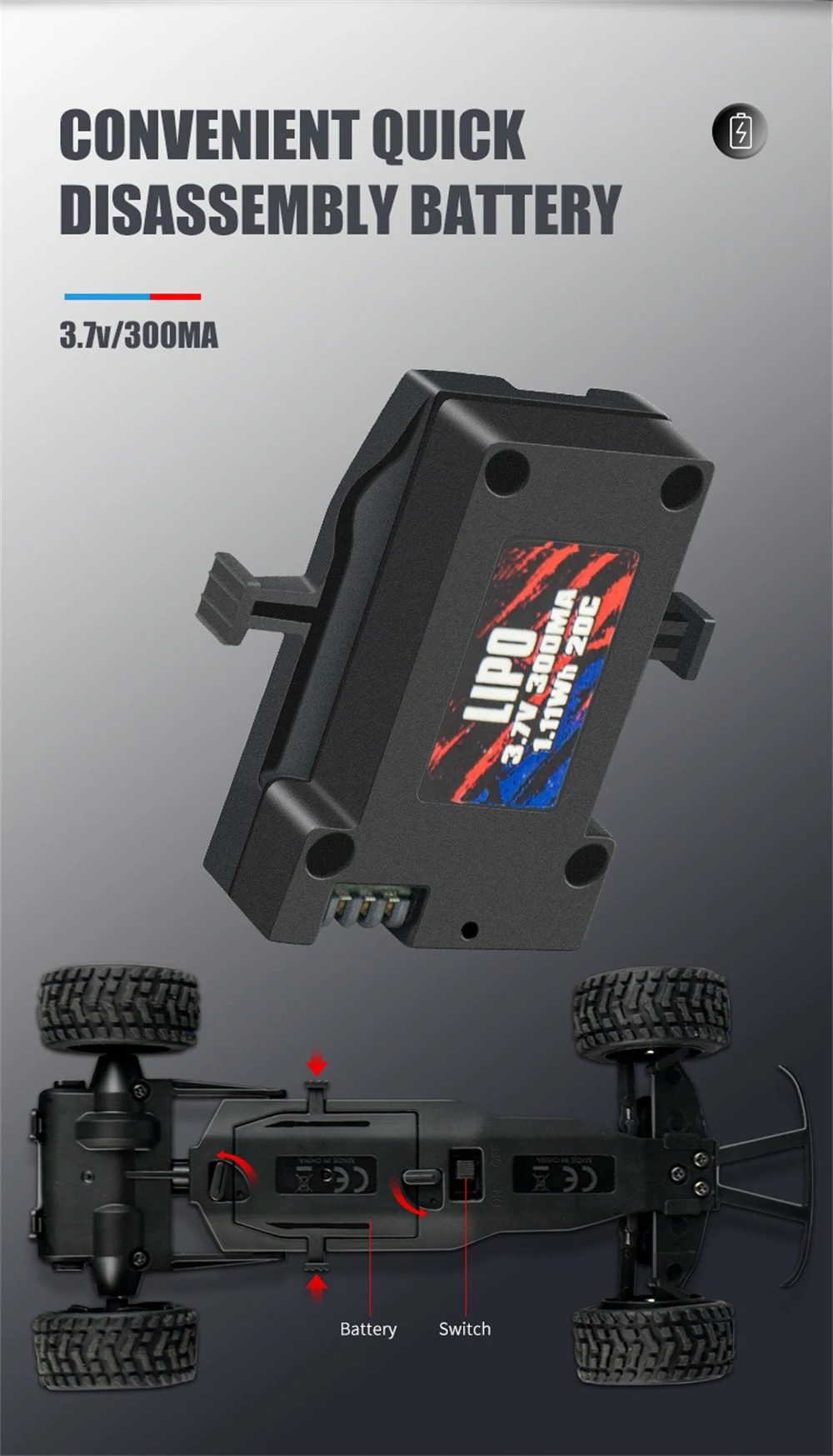 SG Pinecone Forest 2411 1:24 RWD Drift RC Car – Gyro, LED Lights, Full Proportional Control - Image 6