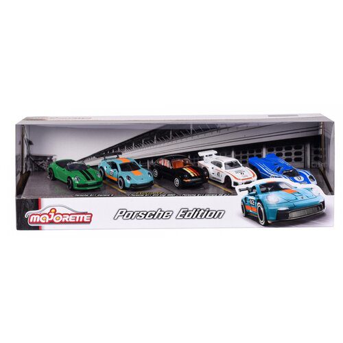 Majorette Porsche Edition Gift Pack Set of 5 with 2 Exclusives – 212053172 - Image 2