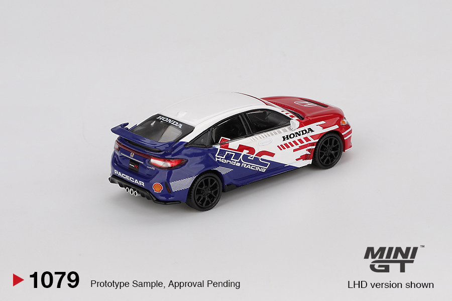 Mini GT 1079 – Honda Civic Type R 2024 Pace Car HRC – 1:64 - Image 2