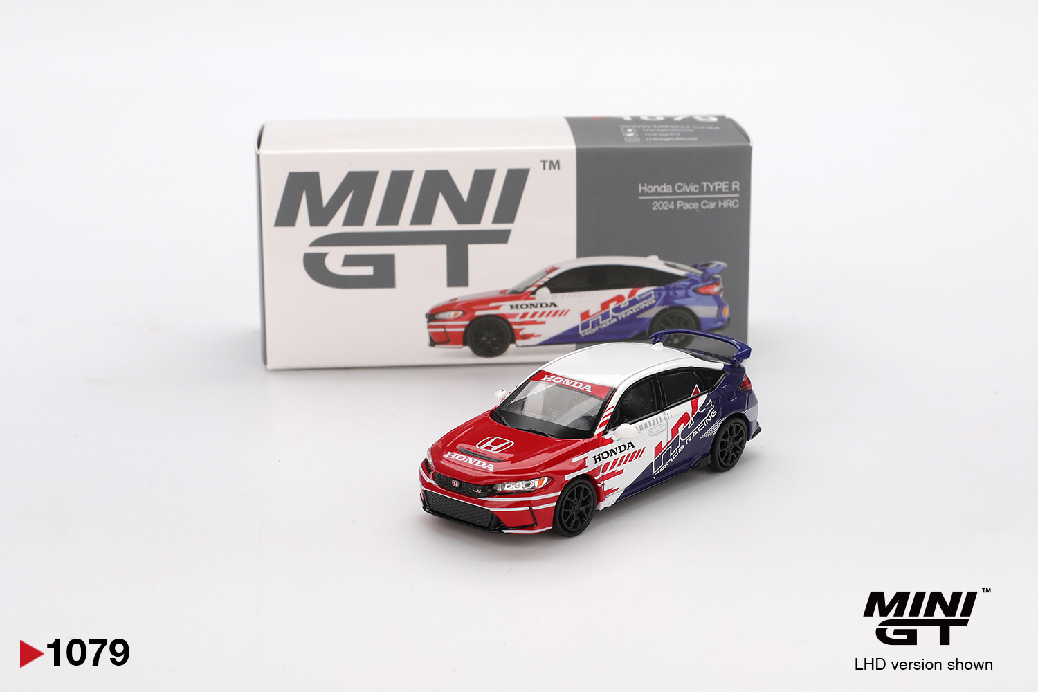 Mini GT 1079 – Honda Civic Type R 2024 Pace Car HRC – 1:64 - Image 4