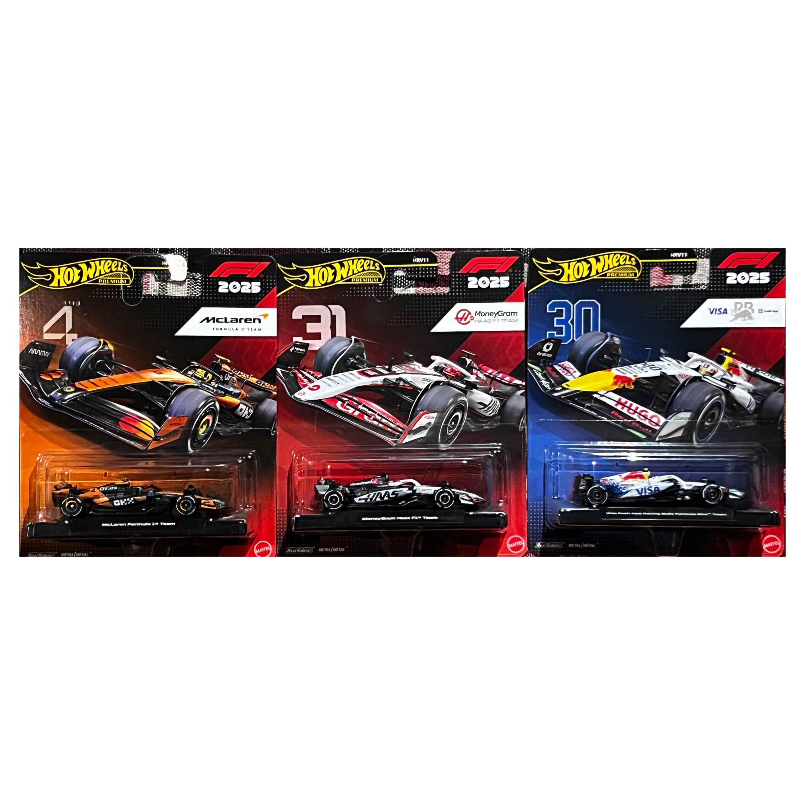 Hot Wheels Formula 1 Series – Car Culture Premium Set of 3 2025