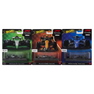 Hot Wheels Formula 1 Series 2 – Car Culture Premium Set of 3 2024