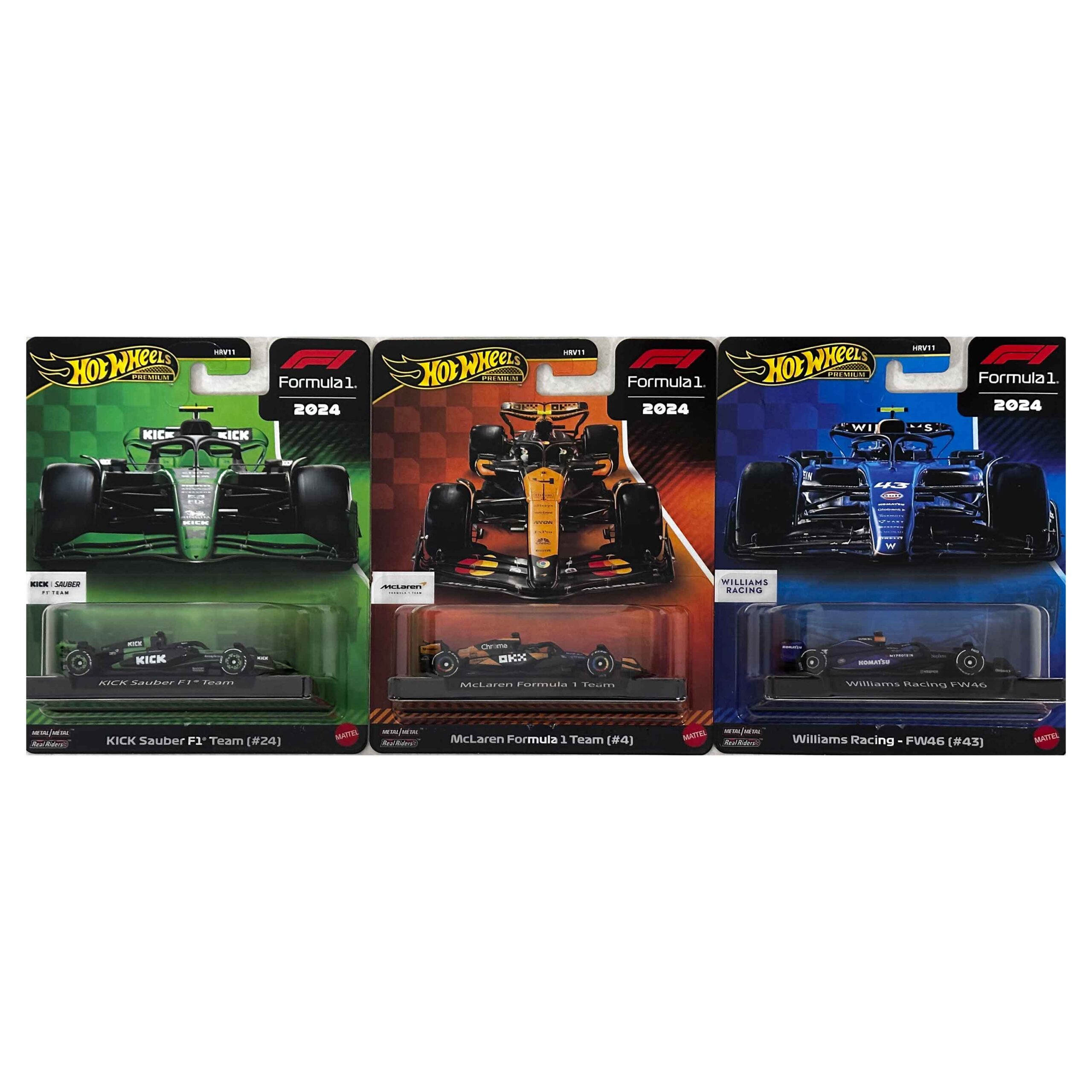 Hot Wheels Formula 1 Series 2 – Car Culture Premium Set of 3 2024