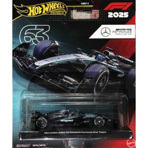 Mercedes-AMG PETRONAS Formula One Team (#63) – 2025 – FORMULA 1 Premium Hot Wheels