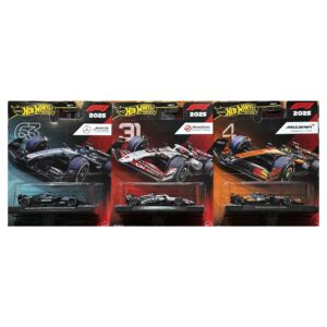 Hot Wheels Formula 1 Series – Car Culture Premium Set of 3 2025