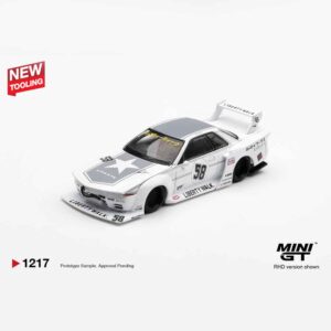 Mini GT 1217 Nissan GT-R R32 LB Kaido Works TAS 2025 1:64