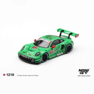 Mini GT 1218 Porsche 911 GT3 R #77 AO Racing Sebring 2025 1:64
