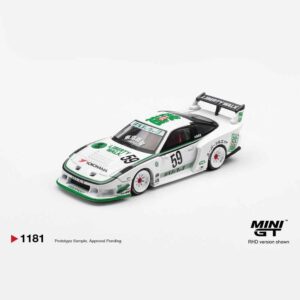 Mini GT 1181 Nissan LB Super Silhouette 180SX White 1:64