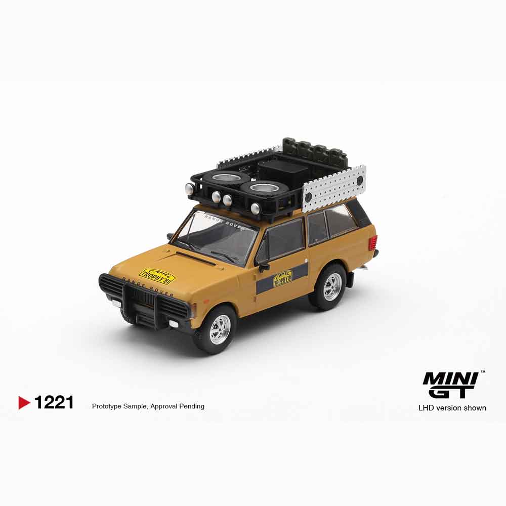 Mini GT 1221 Range Rover 1981 Camel Trophy Sumatra 1:64