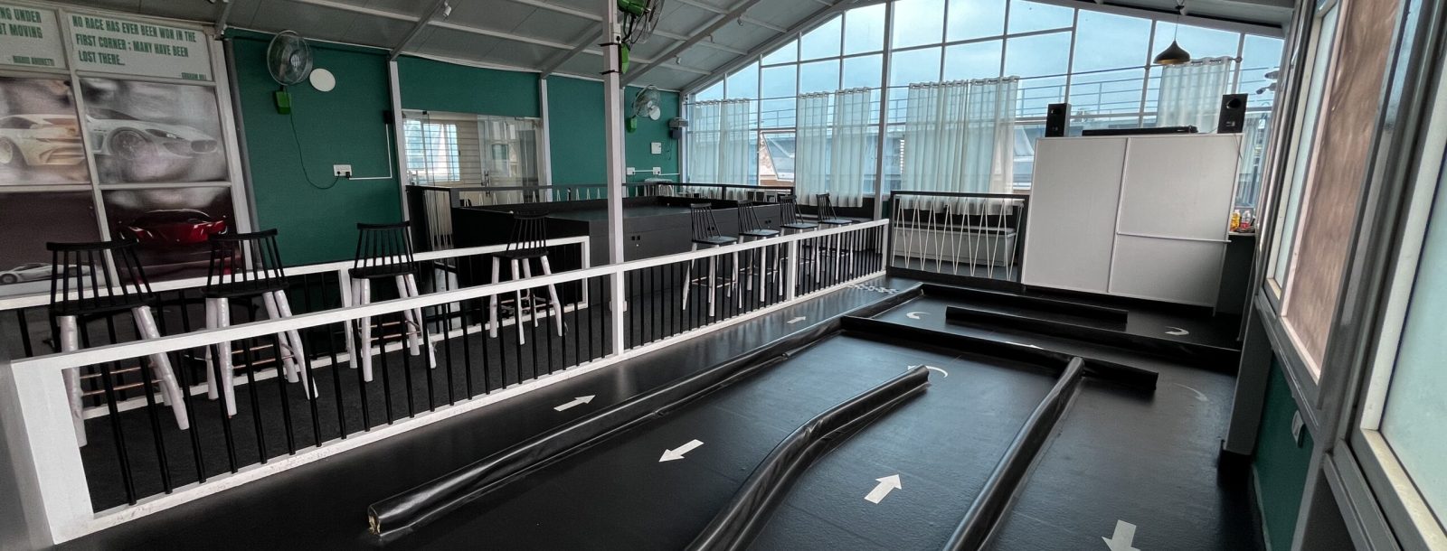 RC CAR SPRINT TRACK AT RACEIN PARC FOR RC CARS LIKE BUGGIES AND CRAWLERS